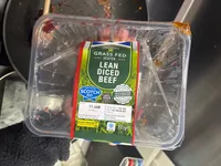 Lean Diced Beef