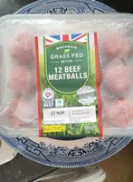 Grass fed 12 beef meatballs