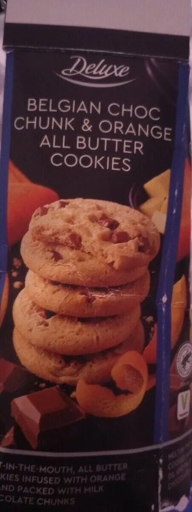 Belgian Choc Chunk & Orange All Butter Cookies