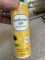 sunflower spray oil