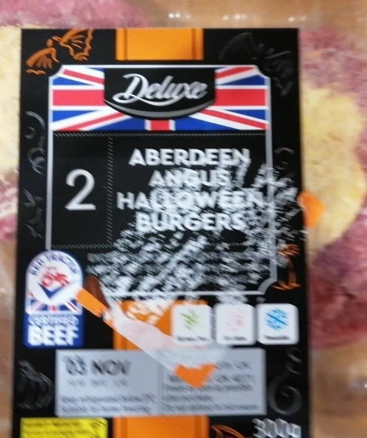 Aberdeen Angus Halloween burgers