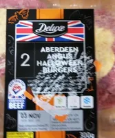 Aberdeen Angus Halloween burgers