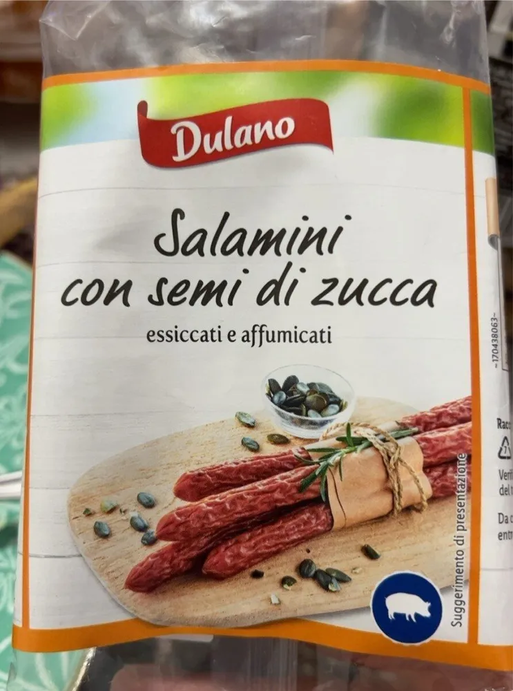 Salamini con semi di zucca