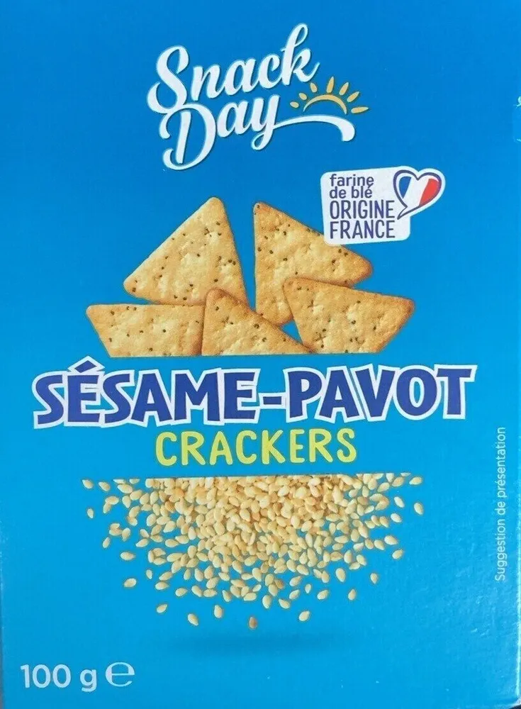 Sésame Pavot Crackers