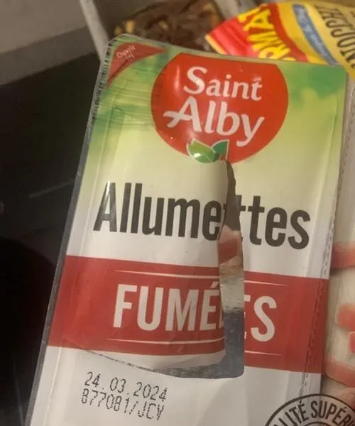 Allumette fumée