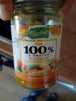 Dżem 100% z owoców Brzoskwinia