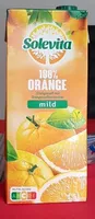 100% ORANGE, Orangensaft aus Konzentrat, mild
