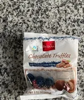 Chocolate Truffles with Hazelnut Crème Filling
