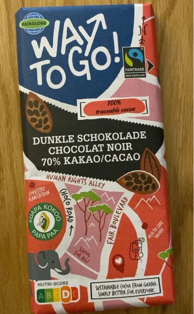 Chocolat noir 70% cacao