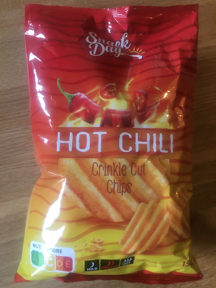 Hot Chili Crinkle Cut Chips