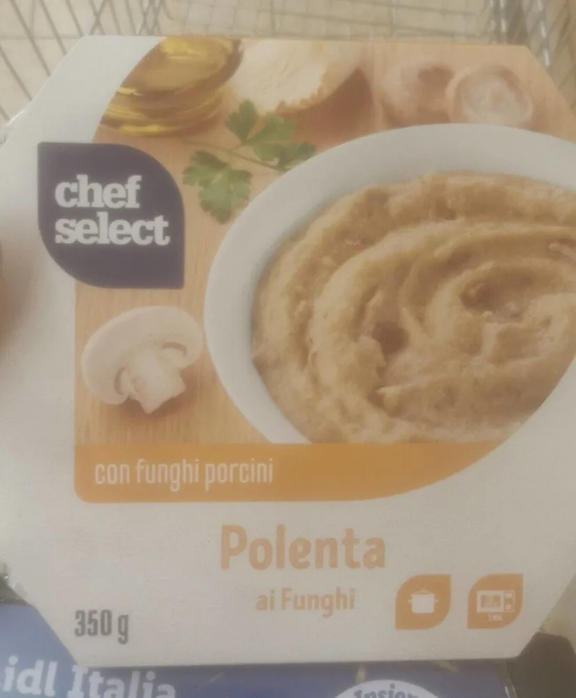 Polenta con funghi porcini