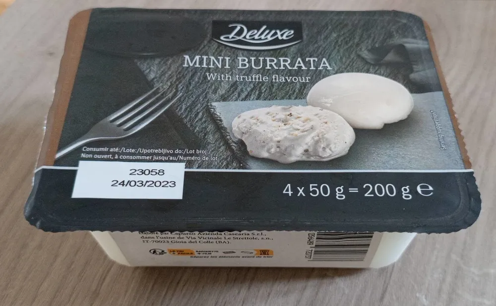 Mini burrata Saveur Truffe