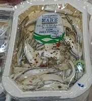 Filetti di alici marinate