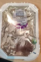Filetti di alici marinate con cipolla rossa