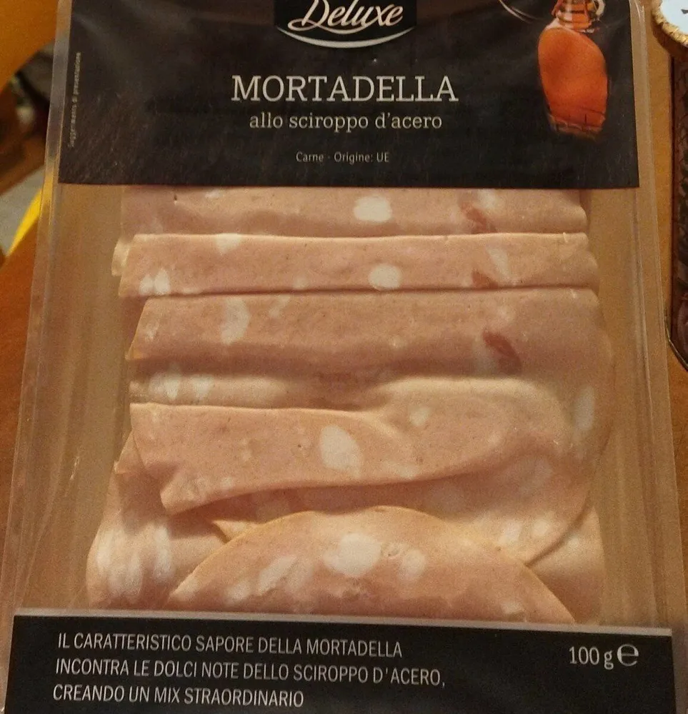Mortadella allo sciroppo d'acero
