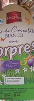 Uovo di cioccolato bianco