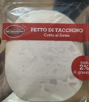 Petto di tacchino cotto al forno affettato