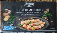 Cuori di merluzzo con patate funghi e tartufo
