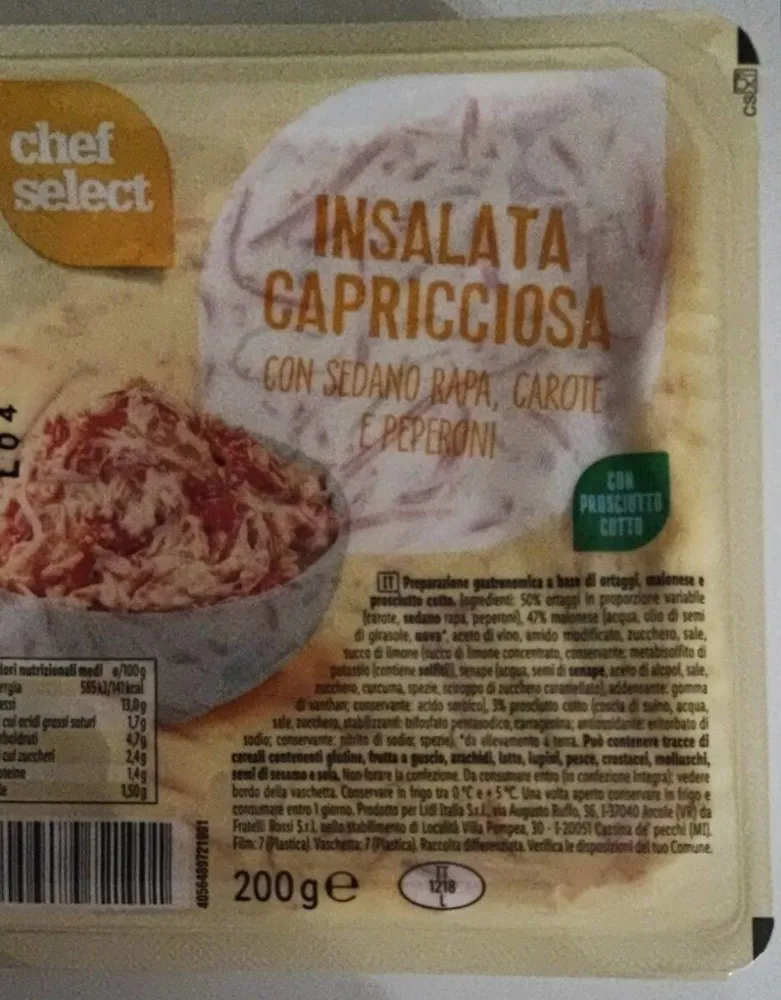 Insalata Capricciosa LIDL
