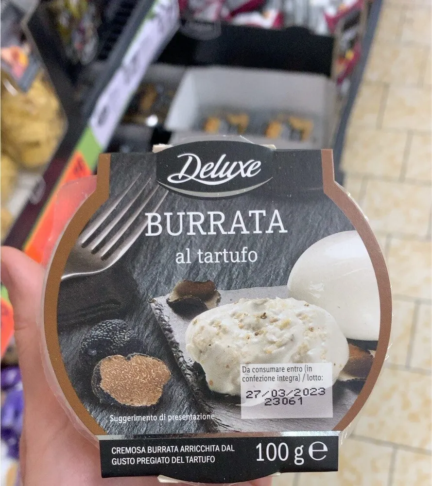 Burrata al tartufo