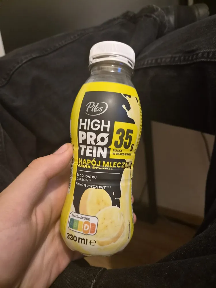 High Protein Napój Mleczny Smak Banan