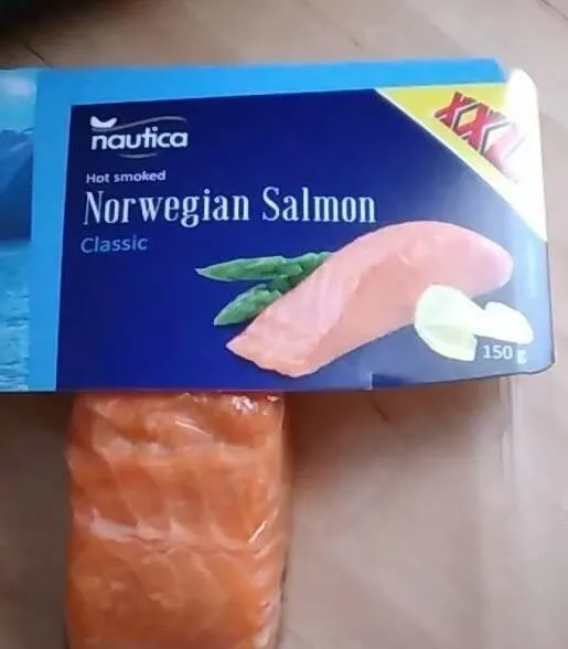 Hot smoked Norwegian salmon