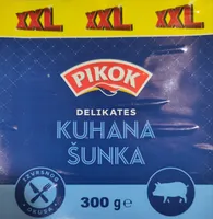 Delikates kuhana šunka