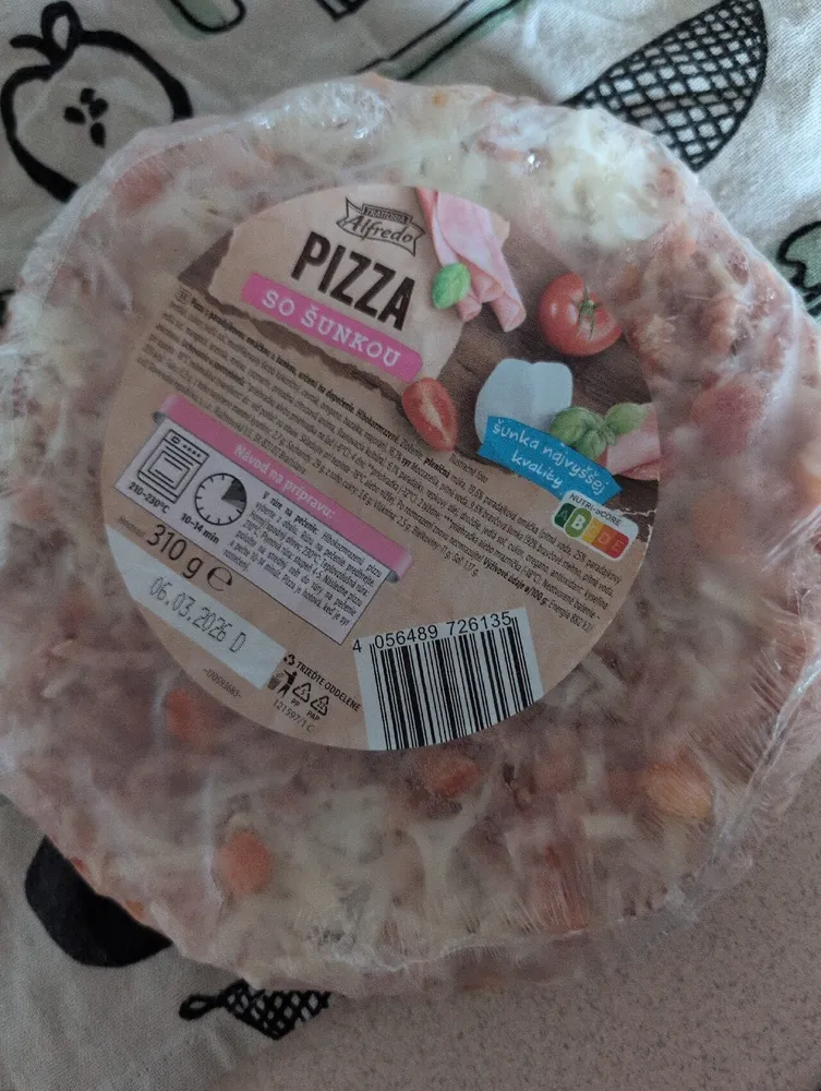 Pizza So Šunkou