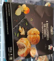 Ballotines de dinde aux cepes et cognac