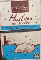 Huitres en chocolat