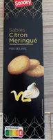 Sablés citron meringué