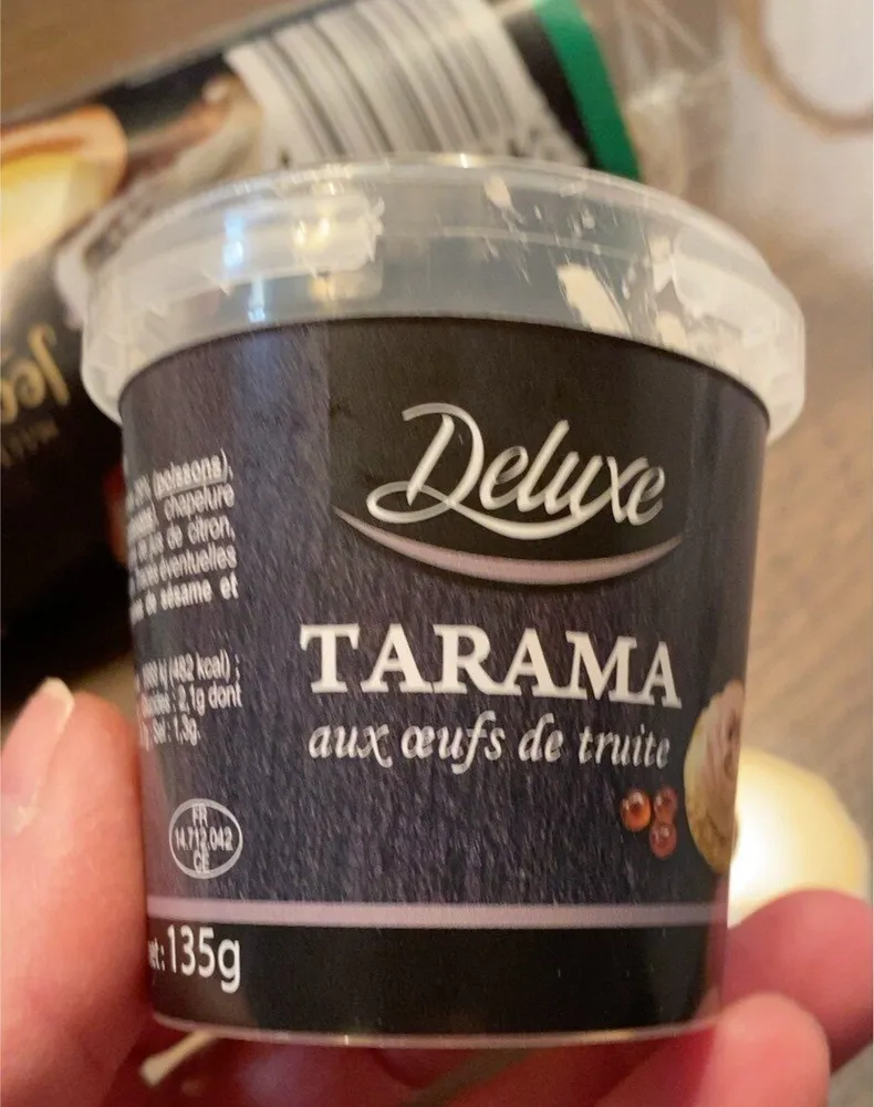 Tarama aux œufs de truite