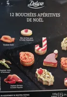 12 bouchées apéritives de Noël