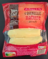 Quenelles nature aux oeufs