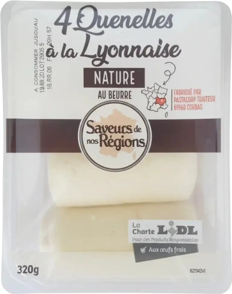 4 Quenelles à la Lyonnaise
