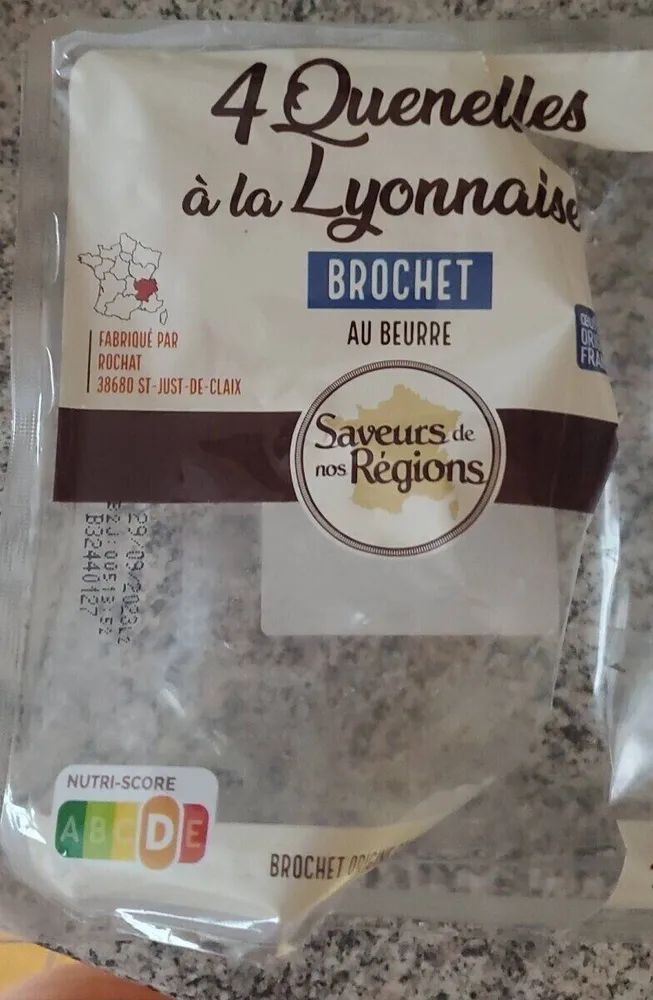 4 Quenelles à la lyonnaise brochet