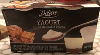 Yaourt sur lit de pain d’épices