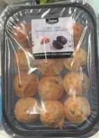 Mini cakes aux lardons et pruneaux