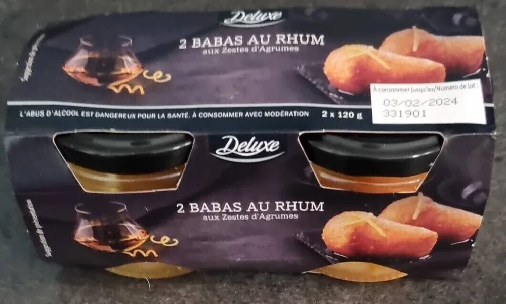 Babas au rhum aux zestes d’agrumes