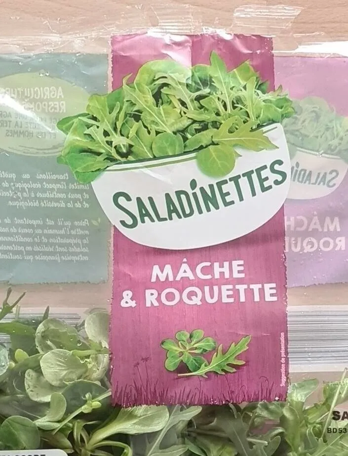 Mache et roquette
