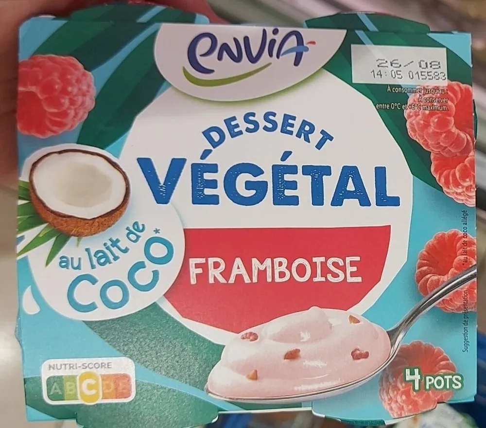 Dessert Végétal Frambroise