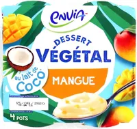 Dessert végétal Mangue