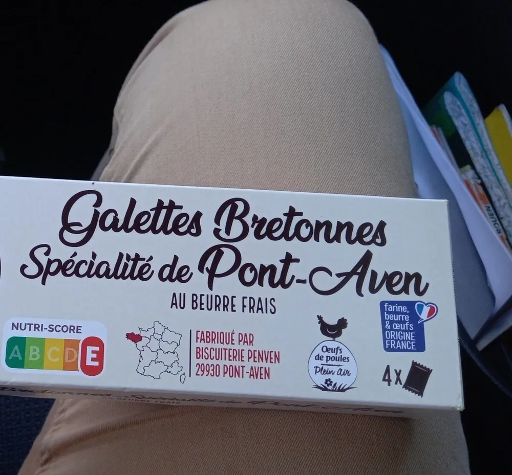 Galettes bretonnes spécialité de Pont-Aven