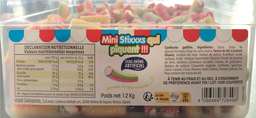 Mini stixxxs qui piquent