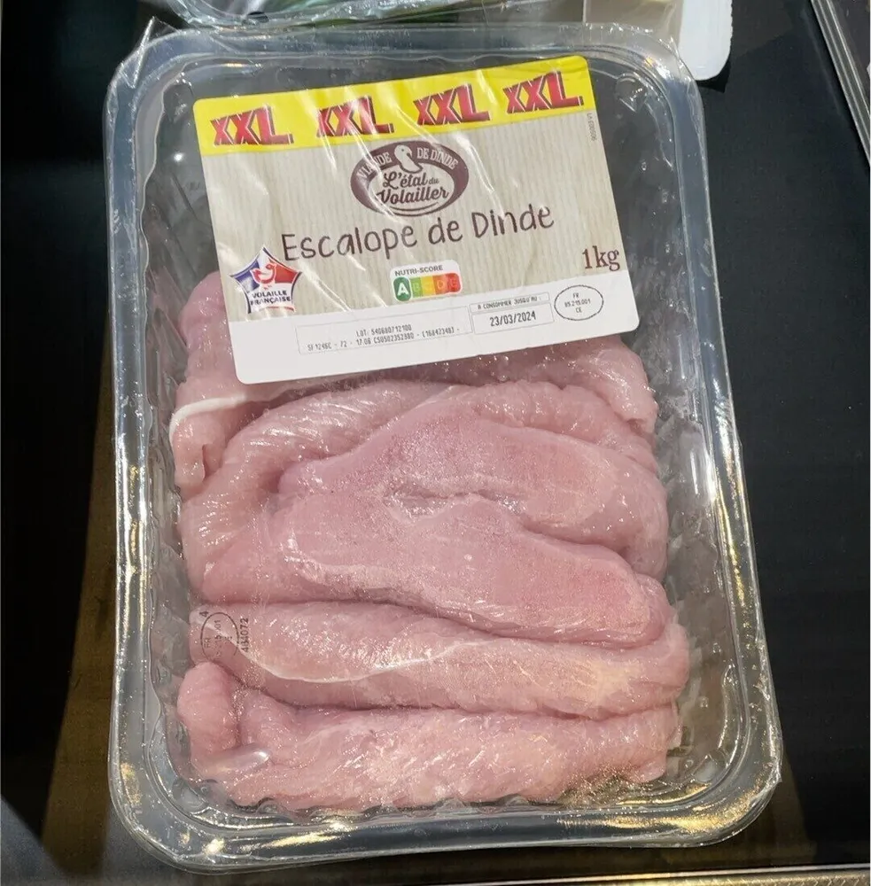 Escalopes de dinde