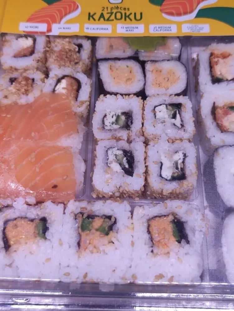 Plateau sushi