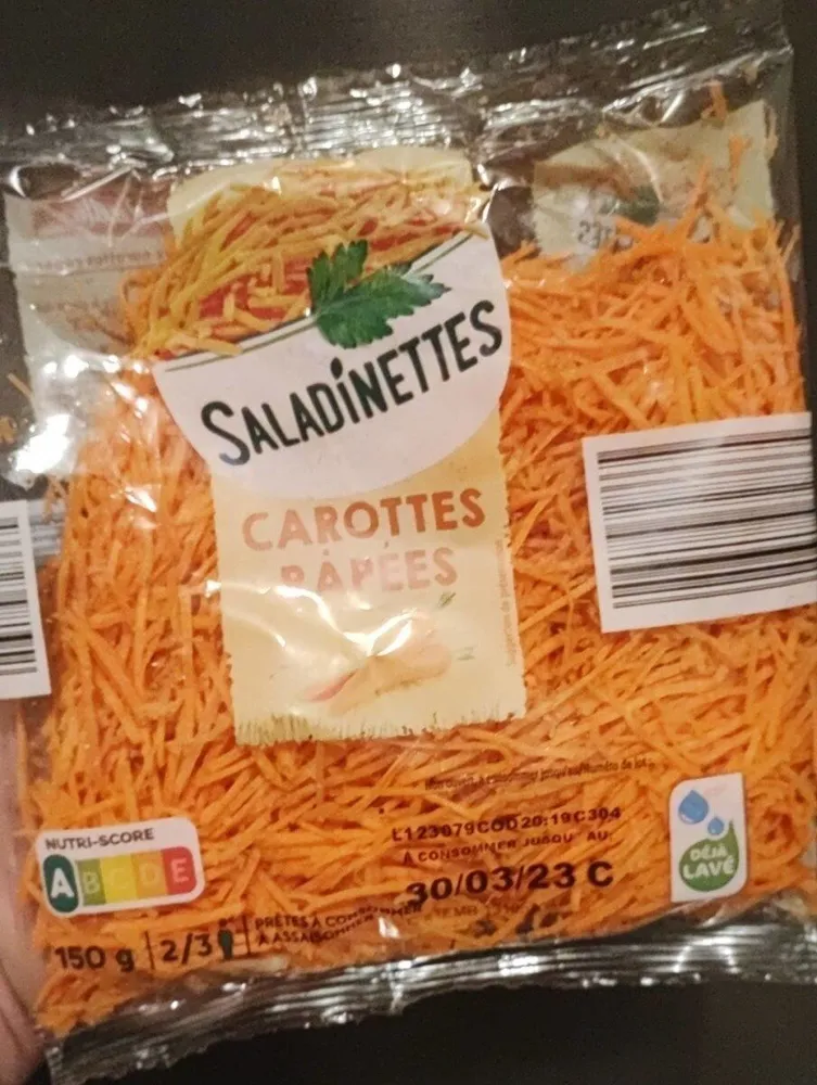 Carottes râpées