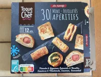 30 mini-feuilletés apéritifs