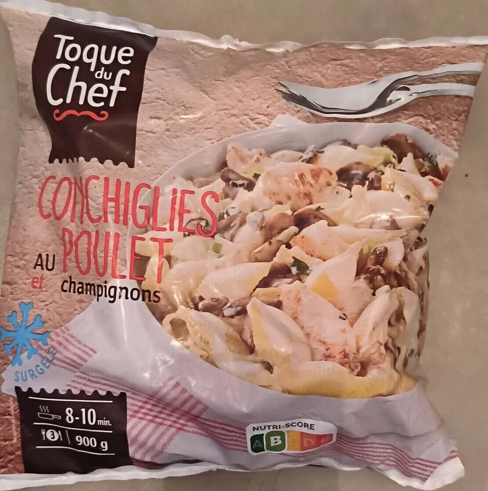 Conchiglies au poulet