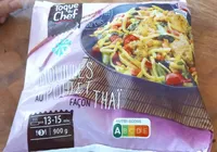 Nouilles au poulet façon thaï